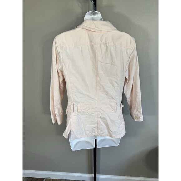 Ralph Lauren Pink Blue Denim Trucker Jacket Size MediumPolo Jeans Co Bsrbie Core - Picture 5 of 7